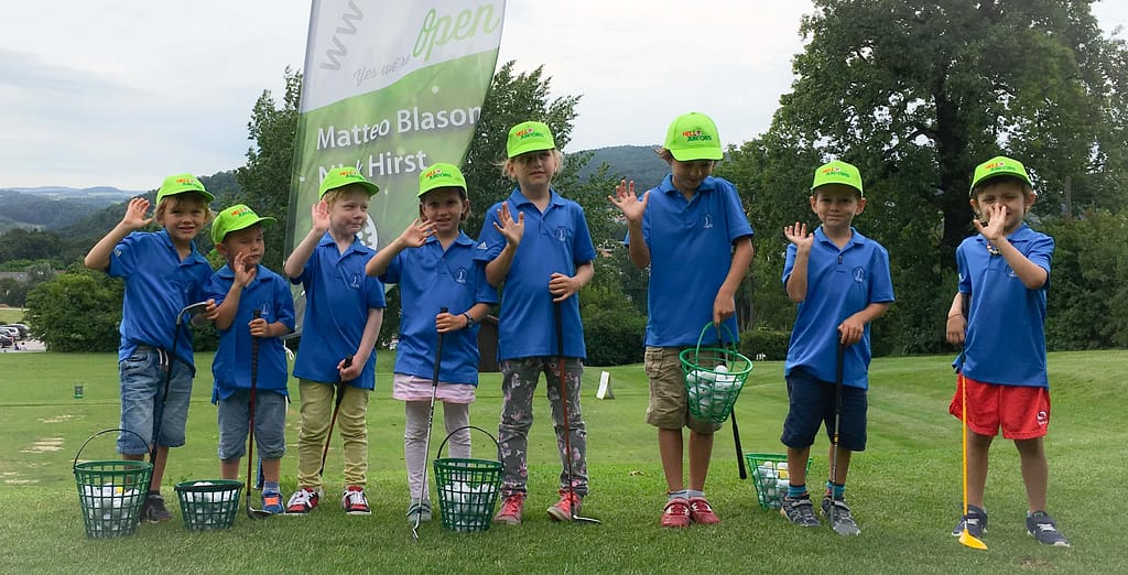 Jugendmannschaft der Golfschule Linz